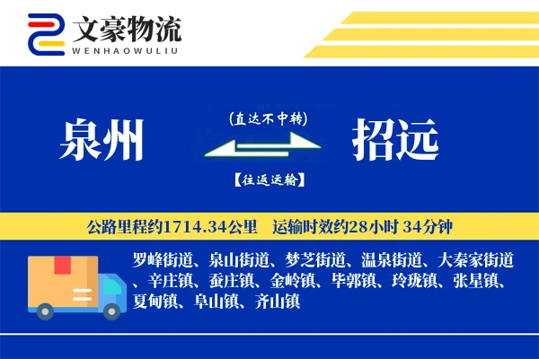 泉州到招远长途搬家公司-床垫搬运运输专线-定期搬运服务